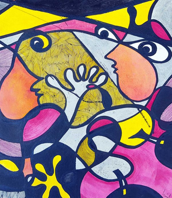 PIN20200070 - Mulher - Pintura - 85x71 cm