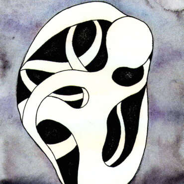 PIN19810015 - Casulo - Aguarela e Tinta da china s/Papel