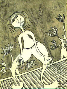 DES19820006 - Caminhante - Tinta da China s/papel - 23x30 cm