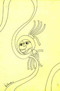 DES19820015 - Polvo - Tinta da China s/papel - 25x35 cm