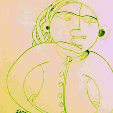 DES19820020 - Mulher - Tinta da China s/papel - 25x35 cm