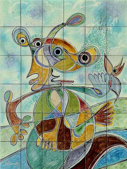 CER00220 - Painel Azulejos