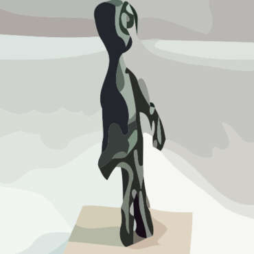 ESC0007 - Escultura - Bronze - 19x12x12 cm