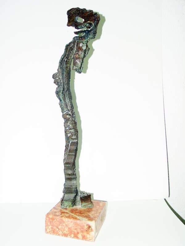 ESC0012 - Escultura - Bronze - 15xx15xh66 cm