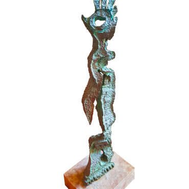 ESC0018 - Escultura- Bronze - 60x14x14 cm
