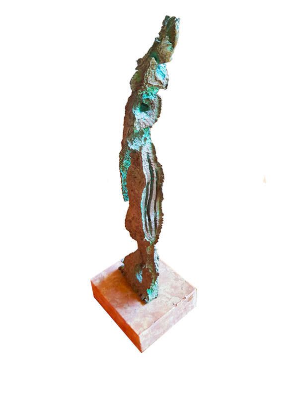 ESC0018 - Escultura- Bronze - 60x14x14 cm
