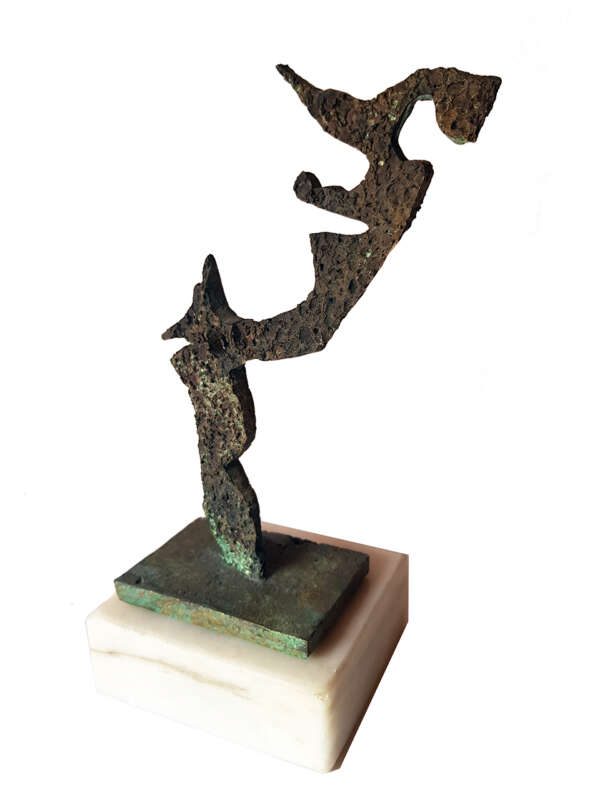 ESC0017 - Escultura - Bronze - 21x12x12 cm