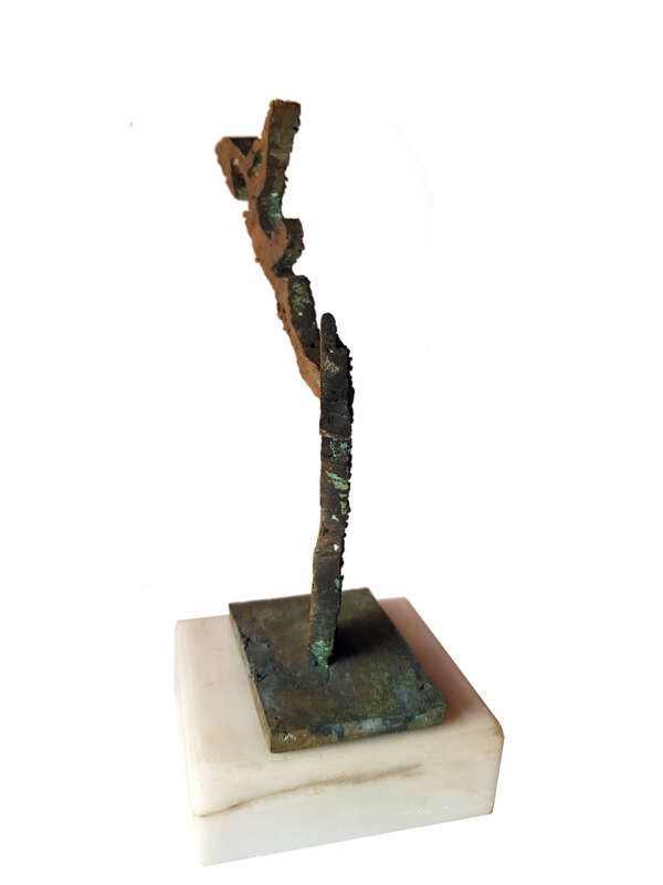 ESC0017 - Escultura - Bronze - 21x12x12 cm