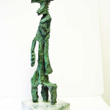 ESC0019 - escultura - Bronze - 48x14x12 cm