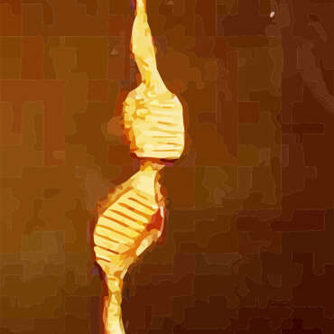 ESC0020 - Escultura - Bronze - 45x12x14 cm