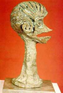 ESC0021 - Escultura - Bronze - 38x23x23cm
