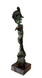 ESC0024 - Escultura - Bronze - 55x10x12 cm