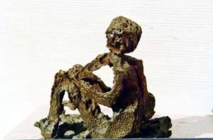 ESC0027 - Escultura - Bromze - 12x9x11 cm