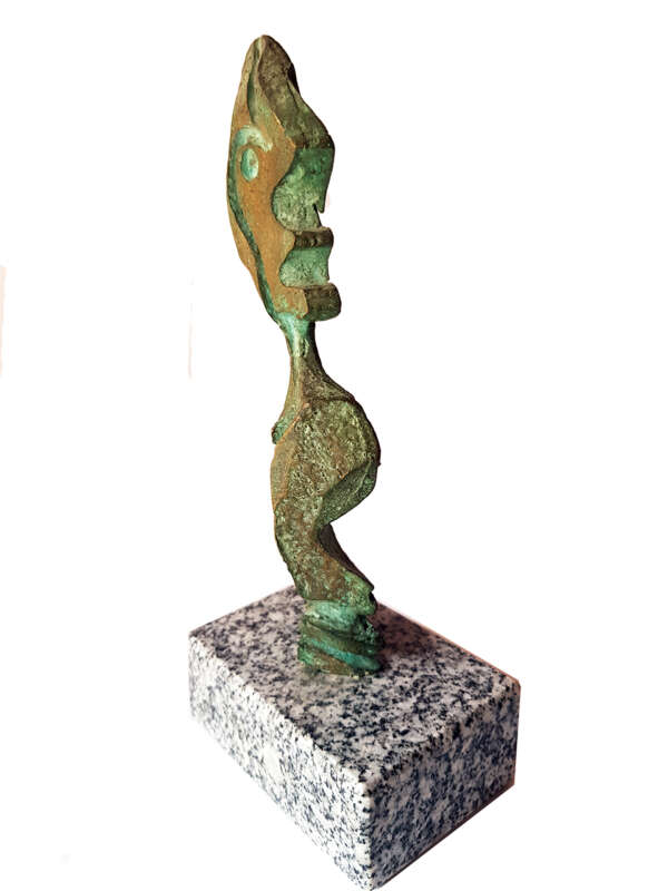 ESC0034 - Escultura - Bronze - 21x11x10 cm