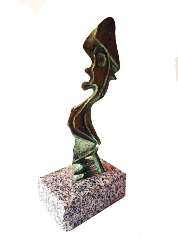 ESC0034 - Escultura - Bronze - 21x11x10 cm