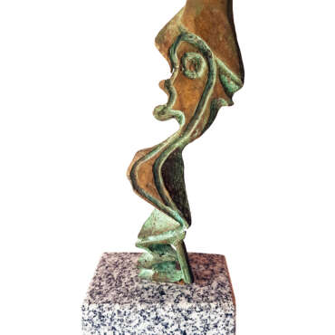 ESC0034 - Escultura - Bronze - 21x11x10 cm