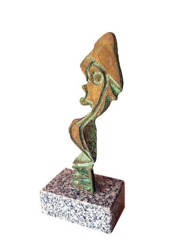 ESC0034 - Escultura - Bronze - 21x11x10 cm