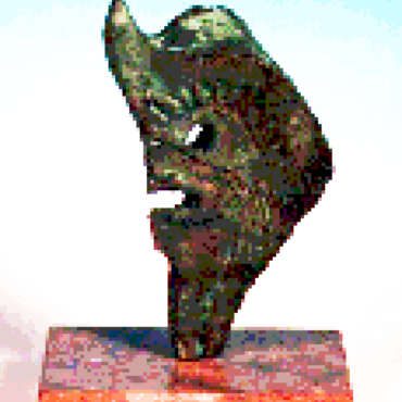 ESC0036 - Escultura - Bronze - 15x11x9 cm
