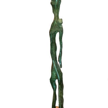 ESC0039 - Escultura - Bronze - 15x15xh67 cm
