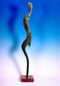 ESC0041 - Escultura - Bronze - 91x17x20cm