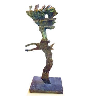 ESC0059 - Escultura - Bronze - 32x14x14 cm
