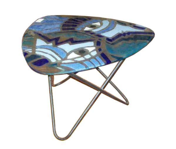 VIT00009 - Mesa - Vitrofusão - 80x80 cm