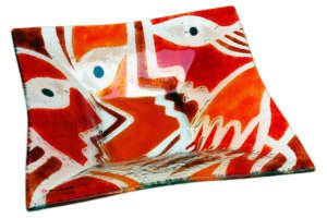 VIT00013 - Tigela - Vitrofusão - 30x30x9 cm