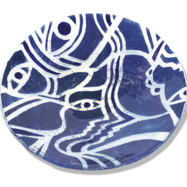 VIT00014 - Tigela - Vitrofusão - d50xh14 cm