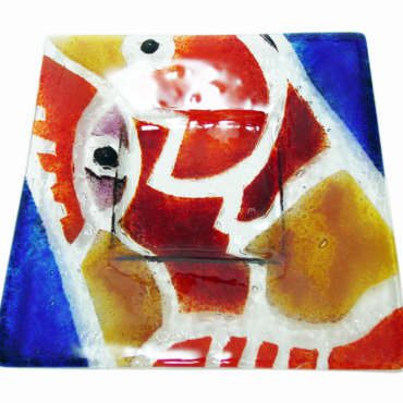 VIT00035 - Prato - Vitrofusão - 20x20 cm