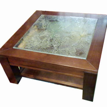 VIT00038 - Mesa - Vitrofusão - 100x100 cm