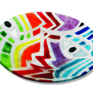VIT00045 - Tigela - Vitrofusão - d50xh14 cm