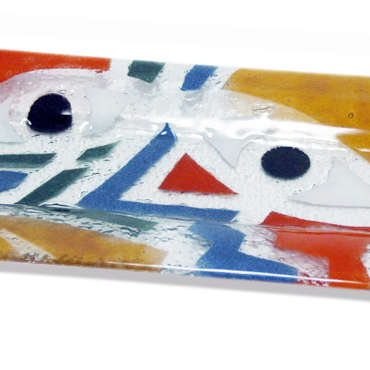 VIT00046 - Travessa - Vitrofusão - 40x15 cm