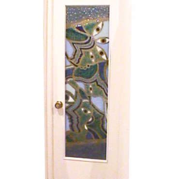 VIT00066 - Porta - Vitrofusão - 37x110 cm
