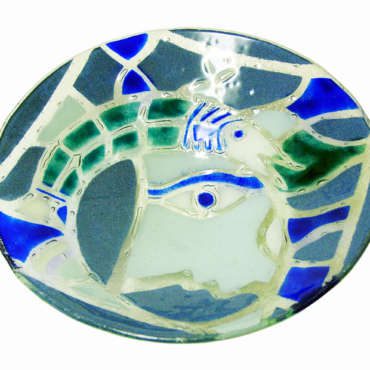 VIT00068 - Tigela - Vitrofusão - d50xh14 cm