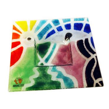 VIT00079 - Prato - Vitrofusão - 25x25 cm