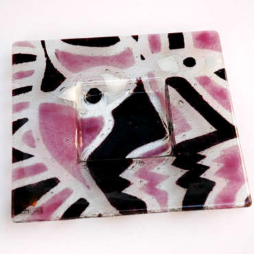 VIT00081 - Prato - Vitrofusão - 25x25 cm