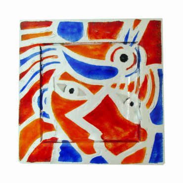 VIT00107 - Prato - Vitrofusão- 30x30 cm