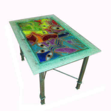 VIT0011 - Mesa - Vitrofusão - 120x80 cm