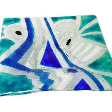 VIT00129 - Tigela - Vitrofusão - 30x30x9 cm