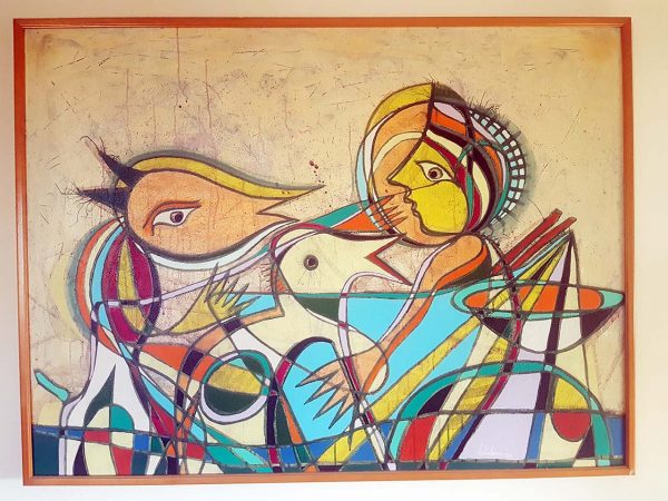 PIN19900209 - Diálogo - Acrílico - 130x100 cm