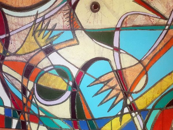 PIN19900209 - Diálogo - Acrílico - 130x100 cm