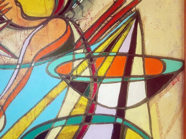 PIN19900209 - Diálogo - Acrílico - 130x100 cm