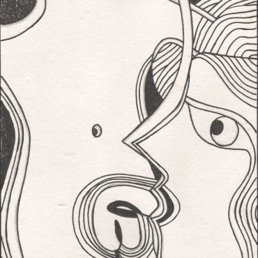 DES20090023 - Tinta da China s/ Papel Meirat -14,5x20,8 cm