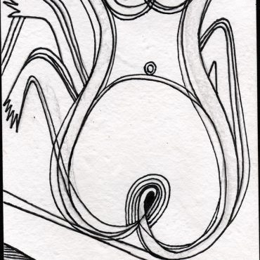 DES20090035 - Tinta da China s/ Papel Meirat -14,5x20,8 cm