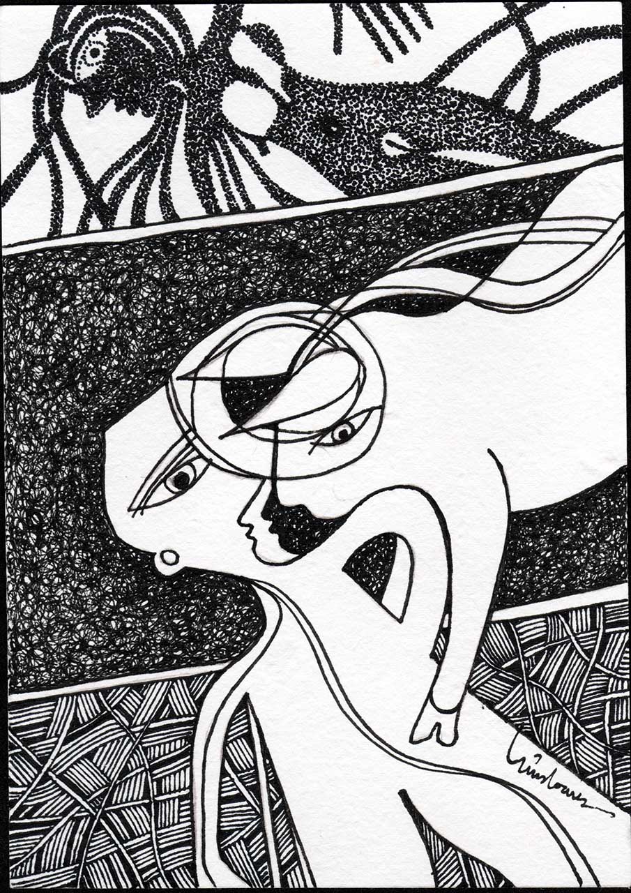 DES20110009 - Tinta da China -14,5x20,8cm