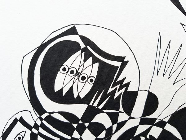 DES20200063 - Figura com Peixes - 45x32 cm