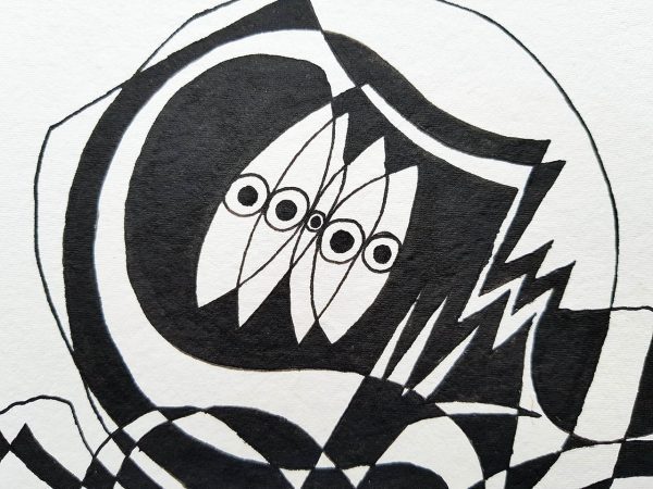DES20200063 - Figura com Peixes - 45x32 cm